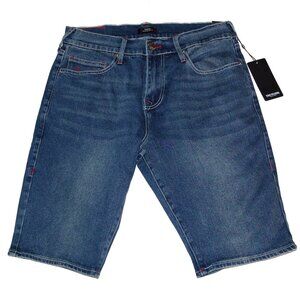 NWT True Religion Men's Rocco SN No Flap Denim Shorts 32